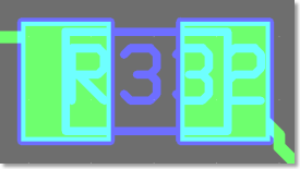 BAE Version 6.8: Layout / CAM-Prozessor: Plotvorschau mit gewählter Plotterstiftbreite