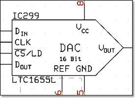 BAE Version 6.8: Schaltplaneditor: Plotvorschau mit gewählter Plotterstiftbreite