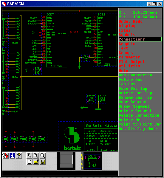 Figure 1-3: BAE Side Menu User Interface